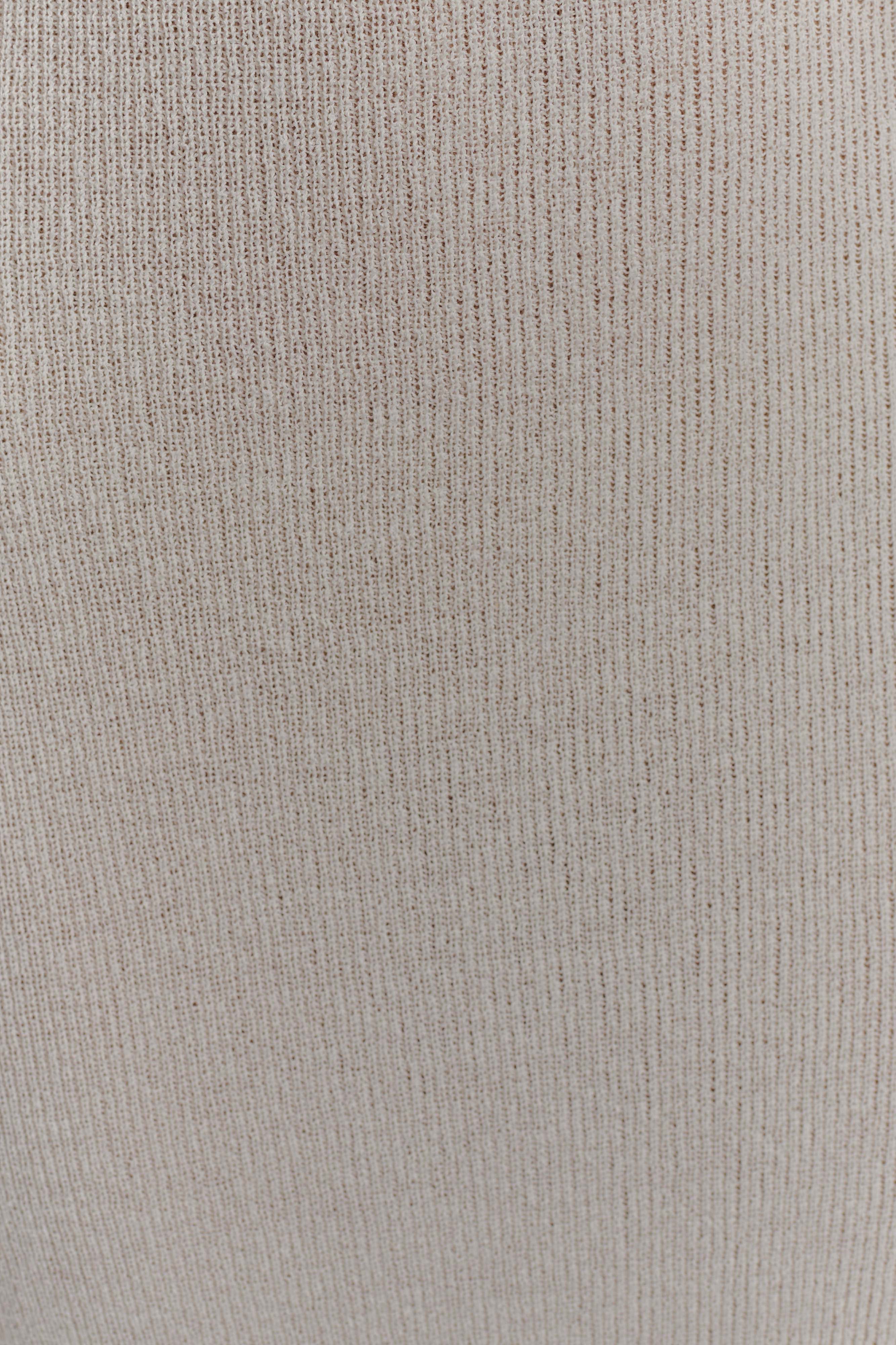 Sandrine Off Shoulder Knit Maxi Dress - White