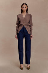 Tina Mom Jean - Indigo Blue