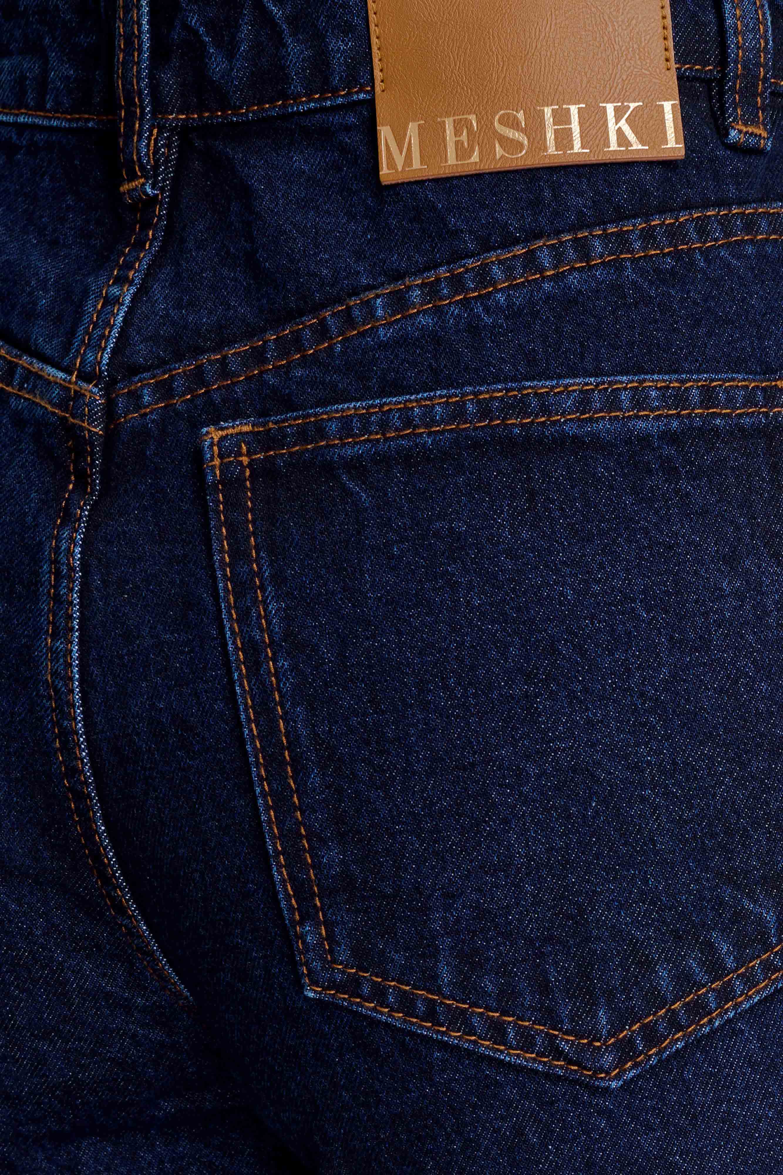 Tina Mom Jean - Indigo Blue