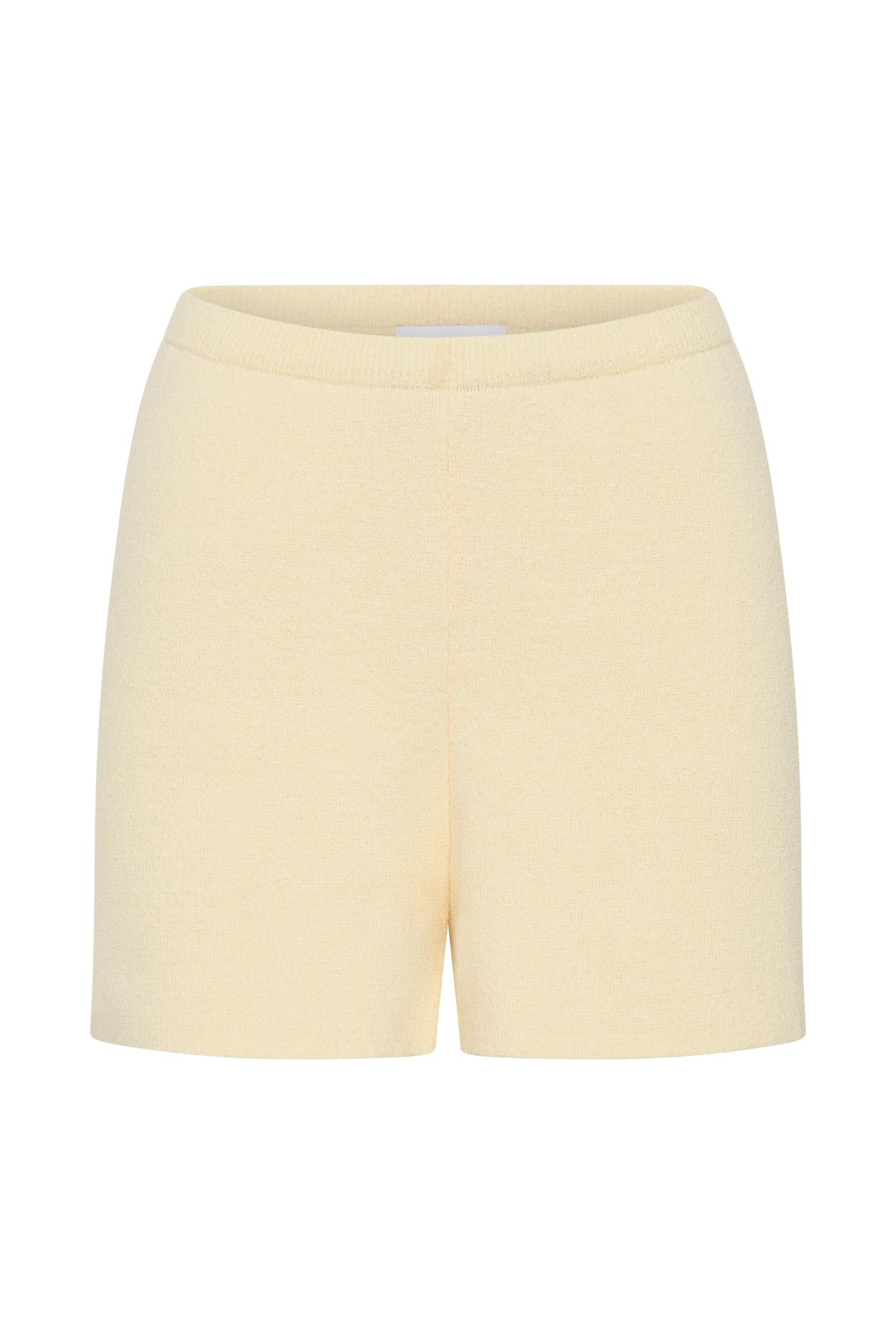 Malika Knit Shorts - Lemon
