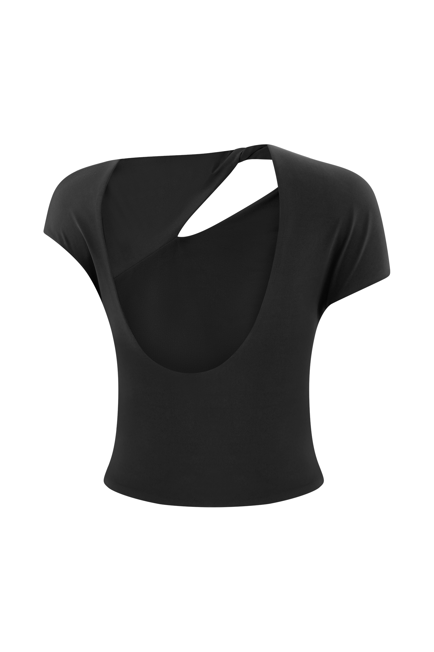 Haven Slinky Twist Top - Black