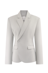 Jameson Cinched Suiting Blazer - Light Sage